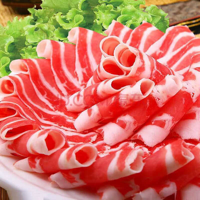 新鲜肥牛卷微调理牛肉卷火锅食材涮火锅牛肉片2斤/4斤 4斤精选肥牛卷