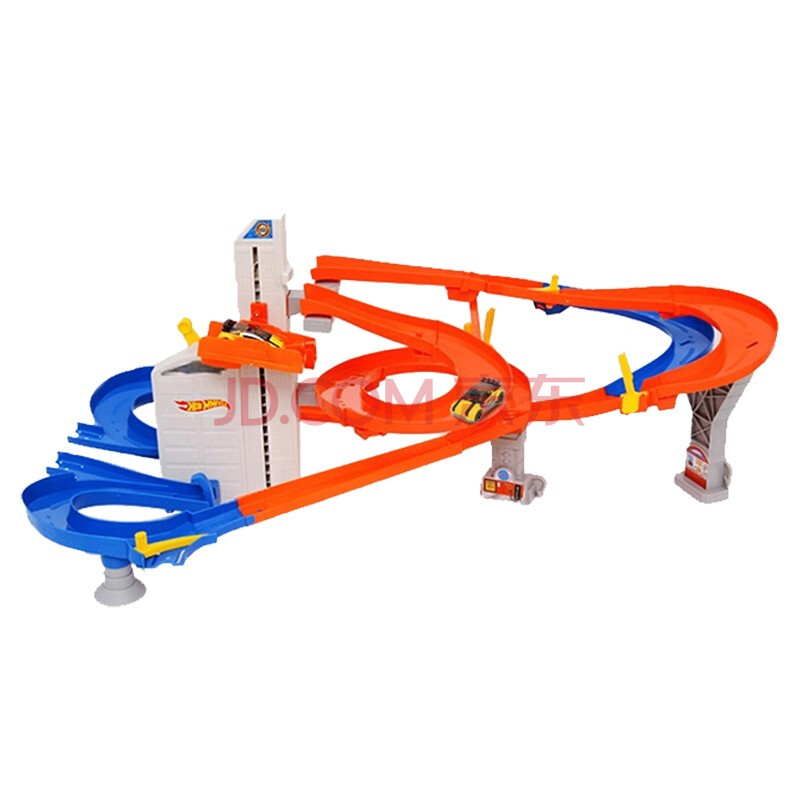 风火轮火辣小跑车轨道套装 hotwheels男孩极限电动赛道儿童玩具赛车小