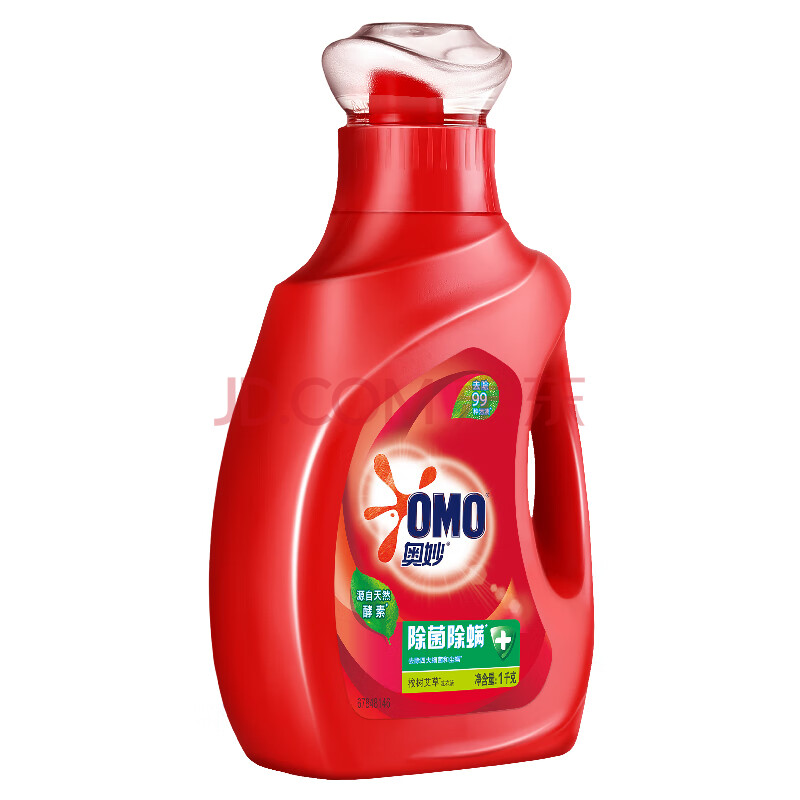 奥妙除菌除螨洗衣液1kg浓缩天然酵素持久留香家庭必备新老包装随机