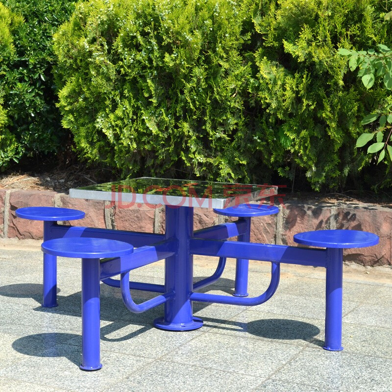 户外老年人棋牌桌象棋桌娱乐桌室外广场器材 打膨胀螺丝款