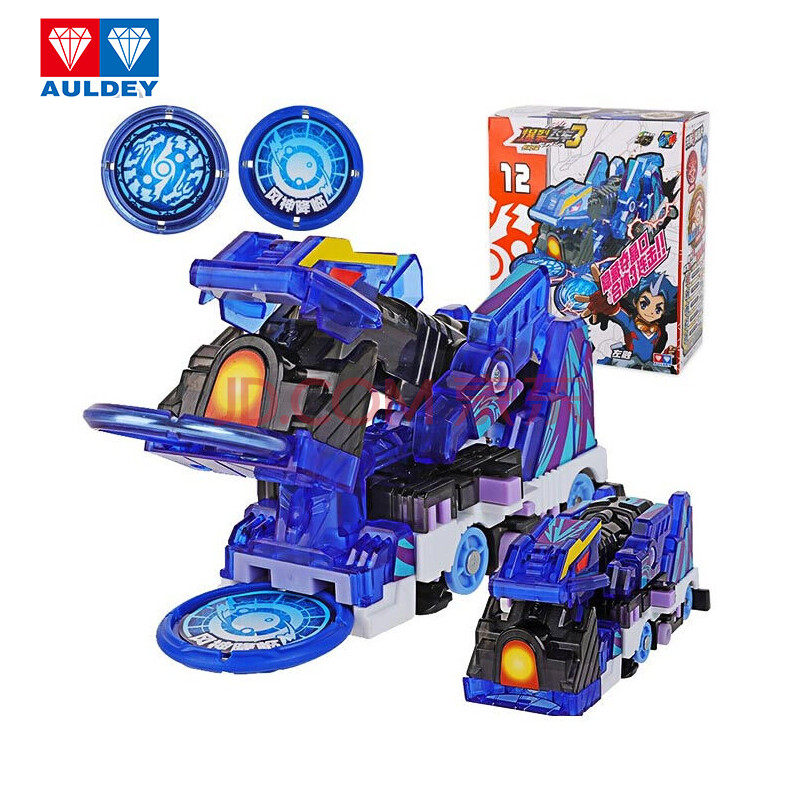 奥迪双钻(auldey)爆裂飞车3儿童玩具合体连击系列-咆哮 男孩女孩玩具