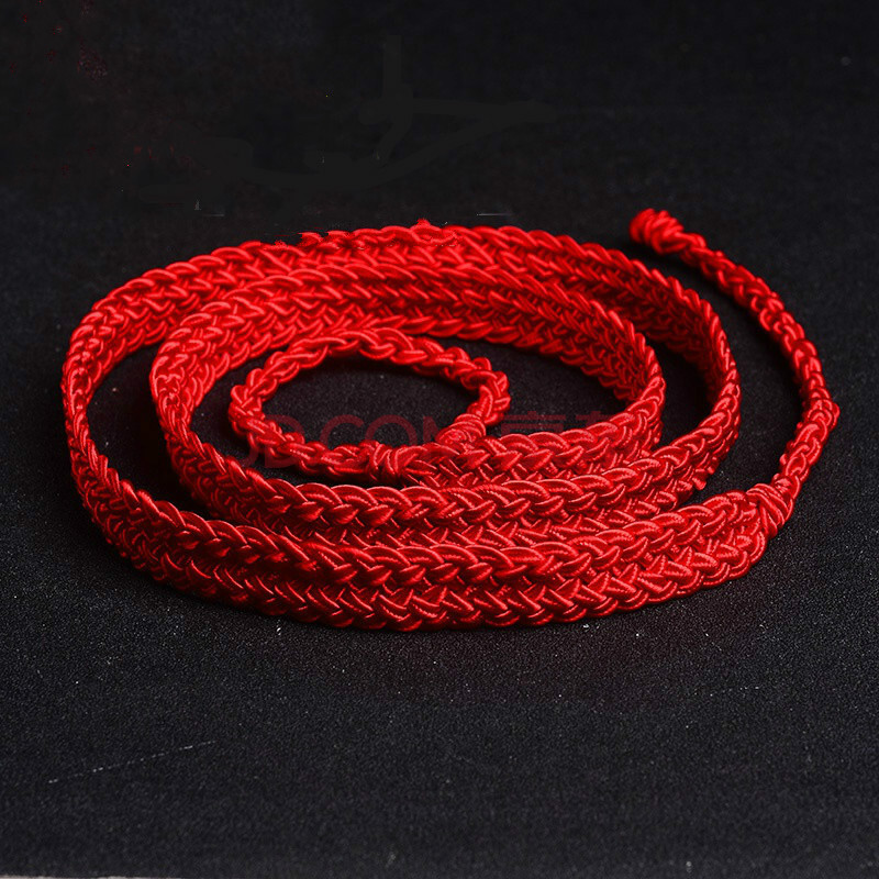 本命年红绳腰链男女款红腰带加宽款中老年本命年红腰带红裤带 腰围3尺