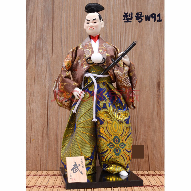 唯利多新款唯利多新款日本忍者武士人偶人形娃娃居酒屋料理店酒店餐厅
