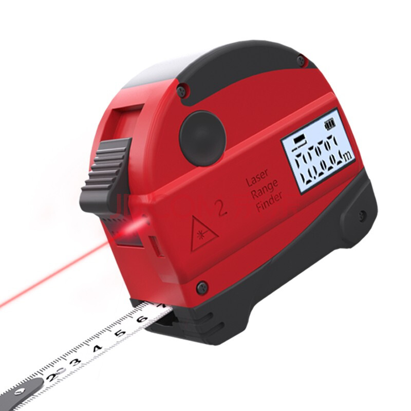 赣春40米激光测距卷尺红外线测距仪高精度手持距离测量仪电子尺智能