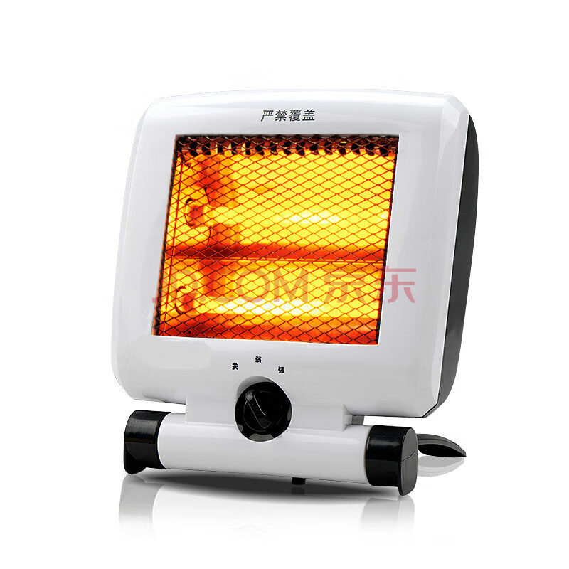 家用电暖气取暖器暖风机办公宿舍迷你小金刚烤火炉小太阳暖脚 白色