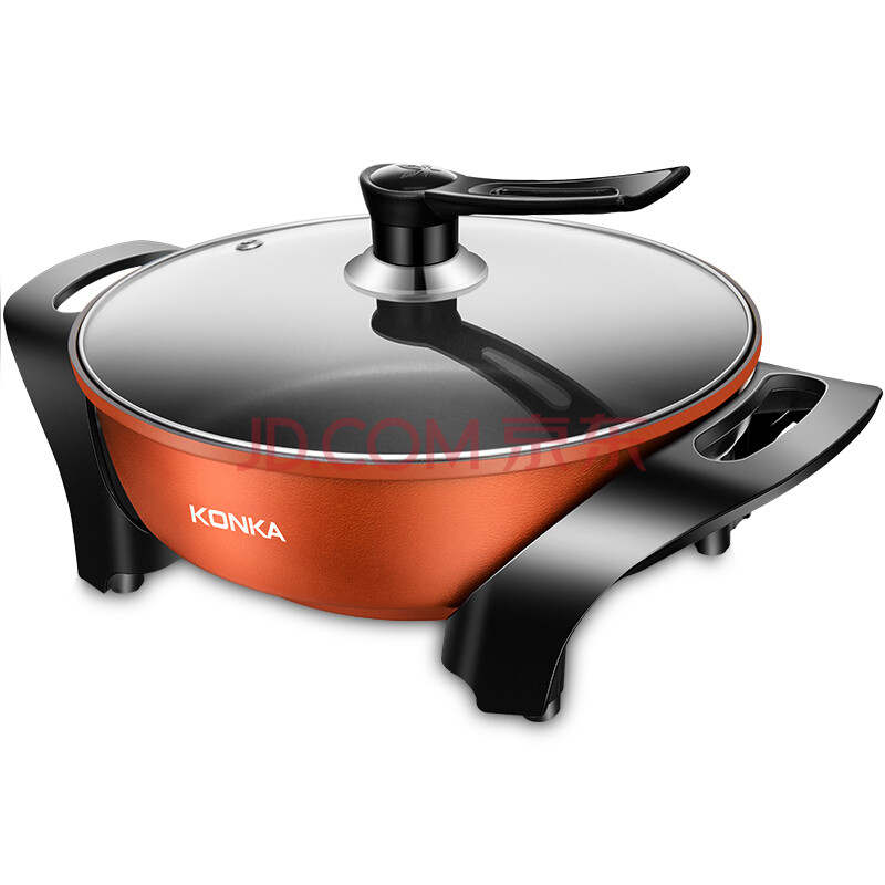 康佳(konka)电火锅家用多功能电热锅5l韩式电煮锅 kep-5lr01