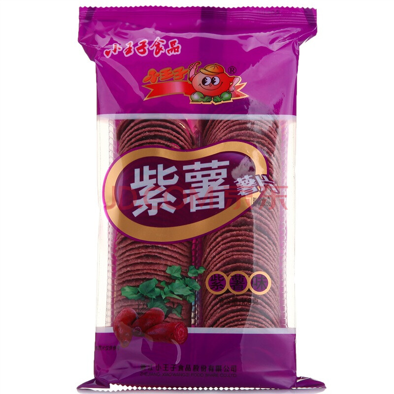 商品相册:【京东超市】小王子 紫薯薯片 紫薯味 168g第1张/共7张