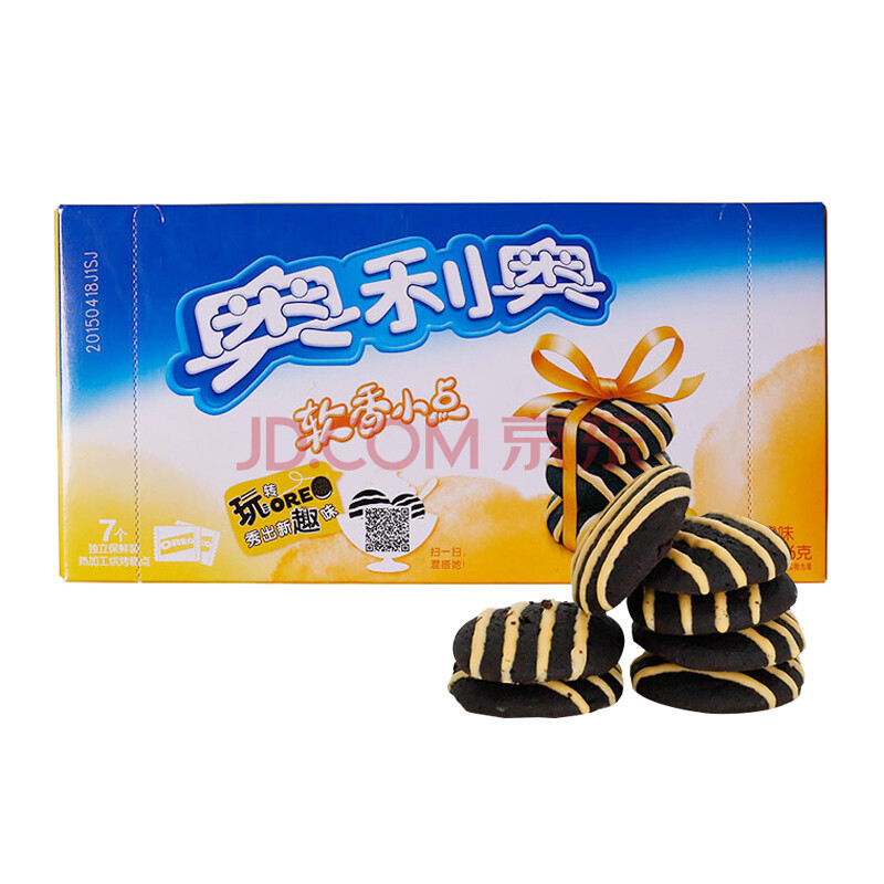 奥利奥软香小点香橙味饼干56g(新老包装随机发货)