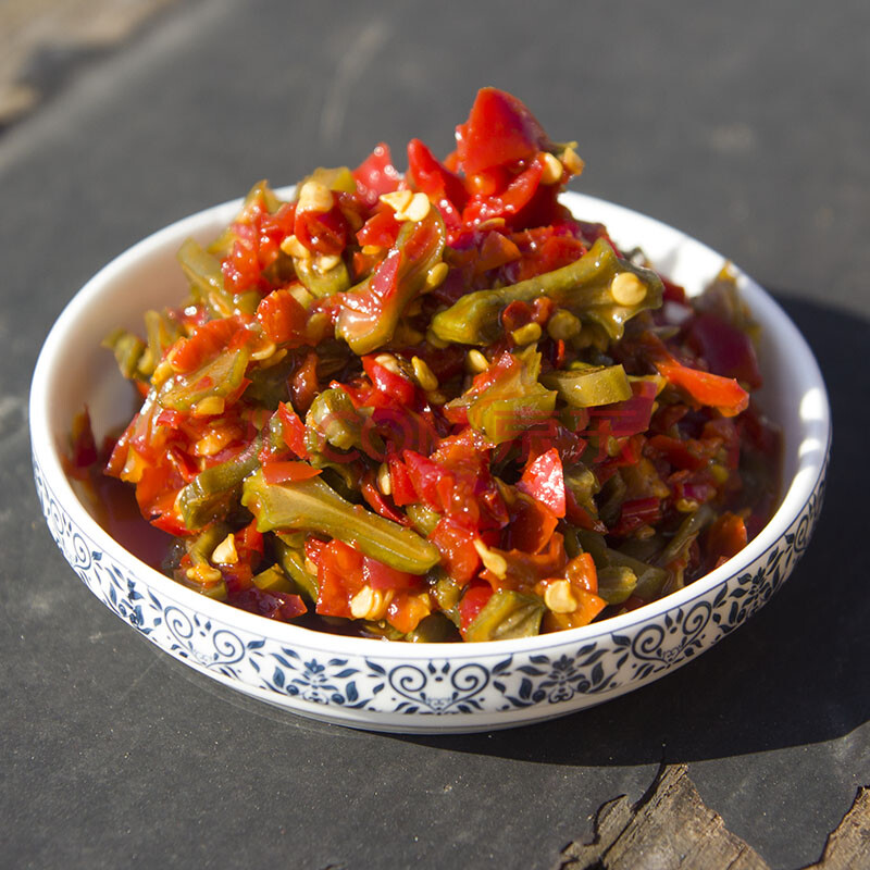 骁熊 湖南特色酸辣刀豆 湖南特产下饭菜农家自制 下饭腌制刀豆