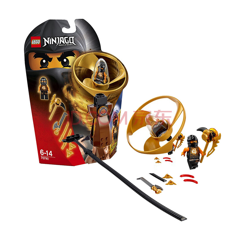 lego 拼装模型 飞天旋转忍者 儿童益智玩具 飞天旋转忍者-寇 l70741