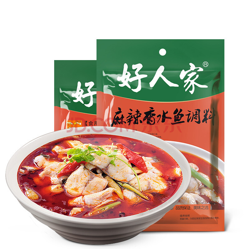 好人家 麻辣香水鱼调料180g*1袋