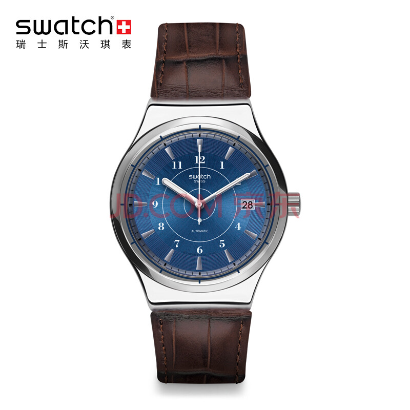 斯沃琪(swatch)瑞士手表 装置51金属系列 翱翔 自动机械表yis404