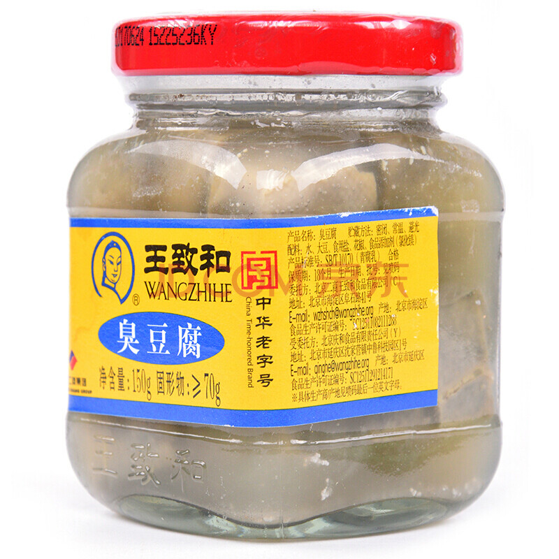 [京东直供]王致和臭豆腐 150g