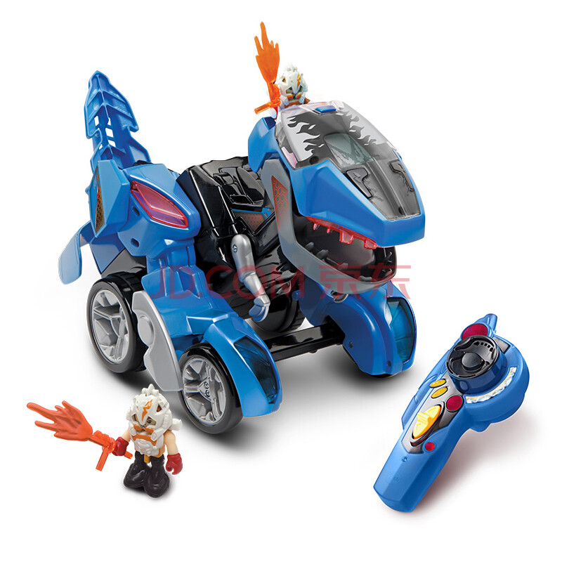 伟易达(vtech) 变形恐龙玩具男孩变型百变金刚机器人汽车小孩早教儿童