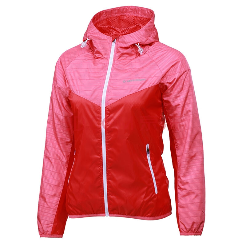 361度女装外套2015秋季新款跑步健身训练运动服女单风衣561532303 浅