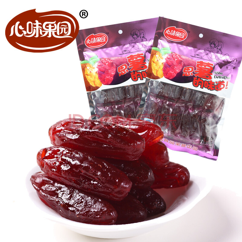 【心味果园】山楂地瓜花生 紫薯仔120克 多件更优惠