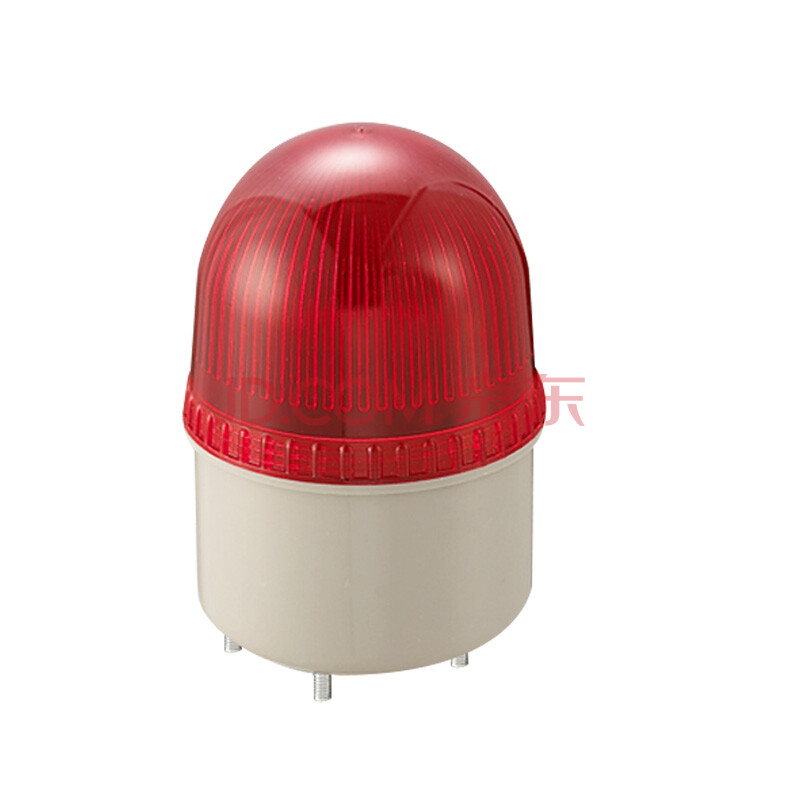 dhzdq 警示灯 报警灯lte-2071j 声光报警器 小型警报灯 红色 12v