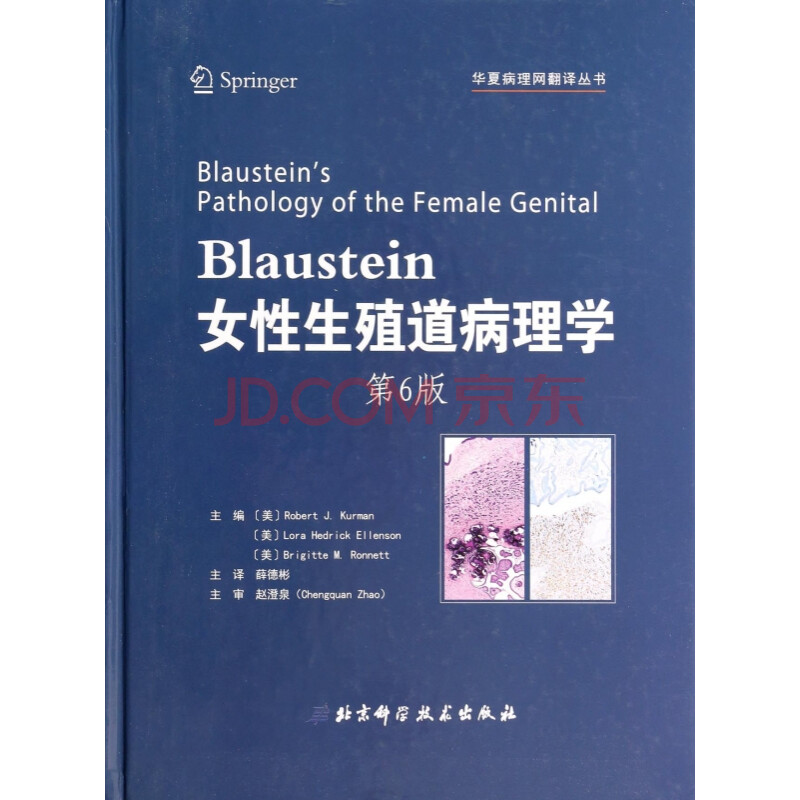 醫學 婦產科學 blaustein女性生殖道病理學(第6版)(精)/華夏病理.