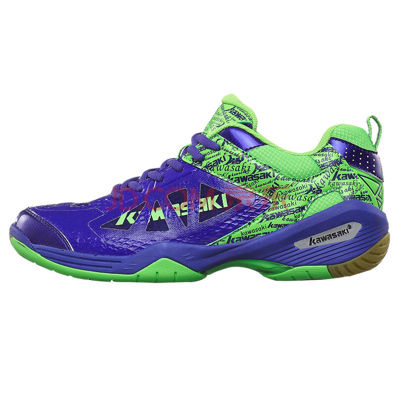 川崎kawasaki羽毛球鞋 男鞋女鞋运动训练鞋 防滑耐磨 炫风系列k-338