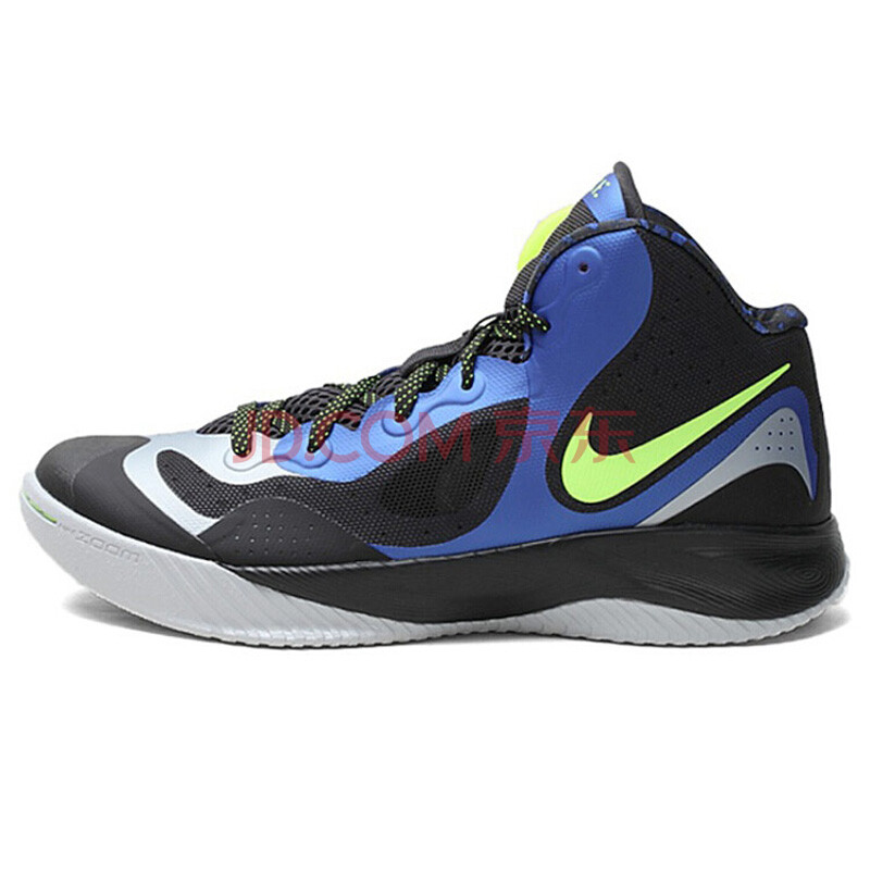 耐克nike男鞋高帮zoom外场篮球鞋运动鞋 579835-500/600 黑蓝灰579835