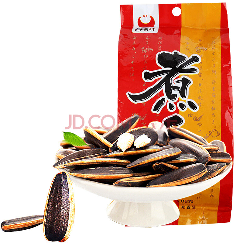 百味林 坚果炒货 五香味瓜子 休闲食品小吃 288g/袋