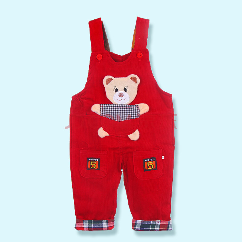 夏装新款品牌童装作家宝宝背带裤中大童男童女童背带裤裤子可开裆7132