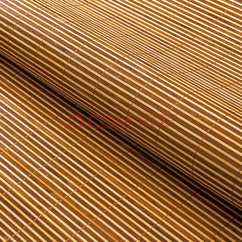 佳佰 竹席夏季寝室席子厚包边耐磨双面单人凉席碳化空调席家纺 0.9米