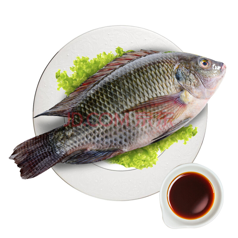 通威鱼(tongwei flsh)冷冻清蒸罗非鱼(bap认证) 半成品 400~500g 盒装