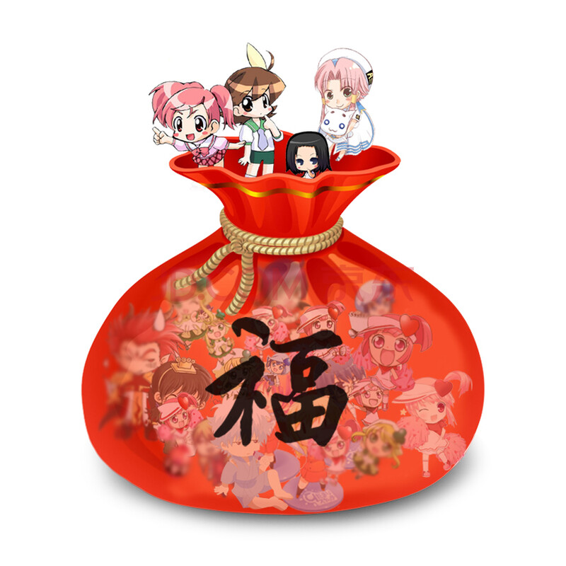 动漫福袋二次元全职高手阴阳师周边日系抱枕海报惊喜大礼包 未闻花名