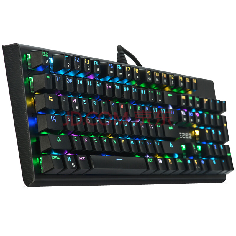 geezer gs2合金装备 青轴机械键盘 rgb全彩背光