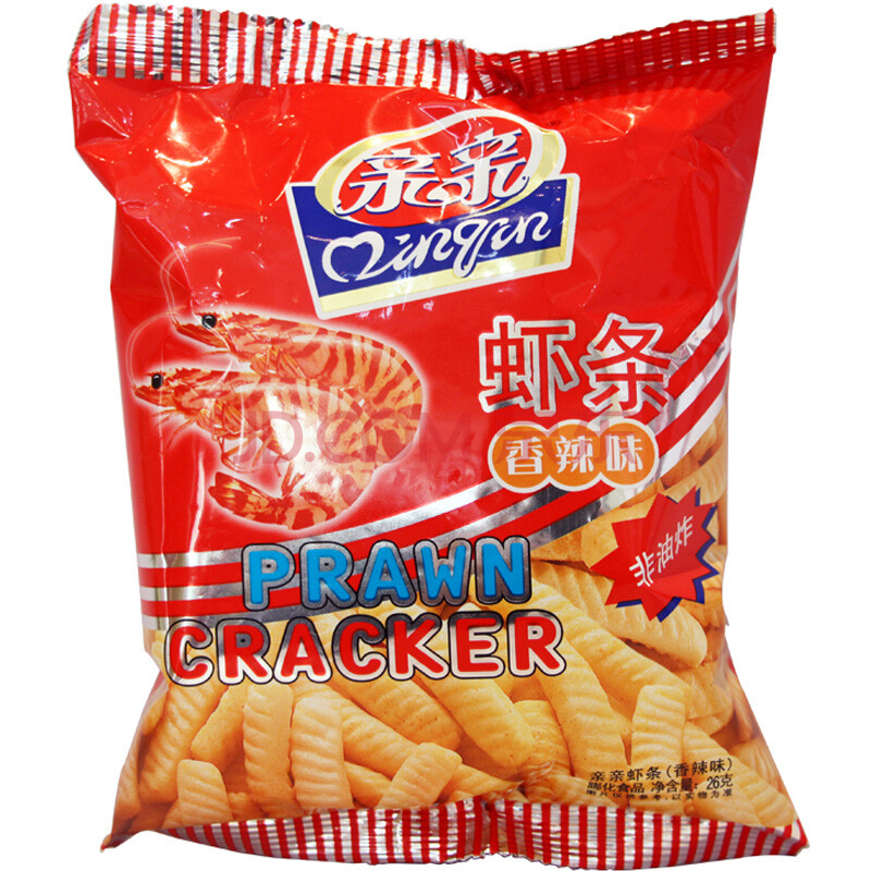 亲亲虾条(香辣味)26g