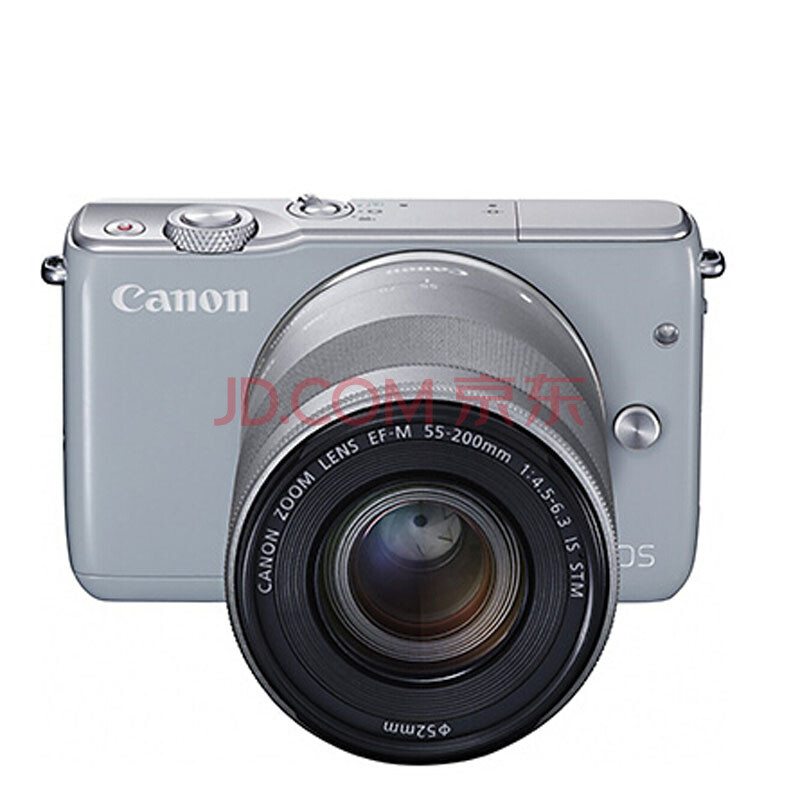 佳能canon eos m10 新款微单预售 灰色双镜头