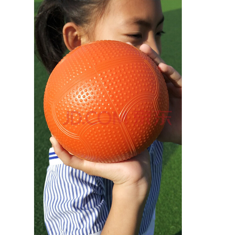 铅球1kg3kg2公斤实心球学生考试中考用的实心球 『橙色2kg充气实心球