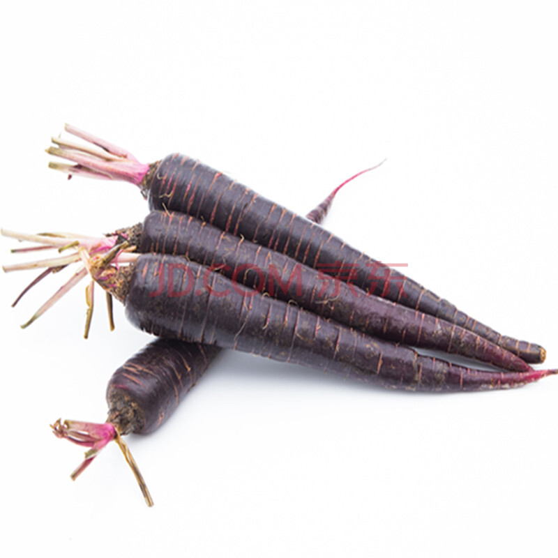 新鲜紫胡萝卜3斤紫色黑色胡萝卜含花青素媲美蓝莓拍2送1