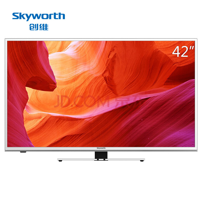 创维(skyworth) 42e5ers 42英寸 高清led窄边平板液晶电视(银色)