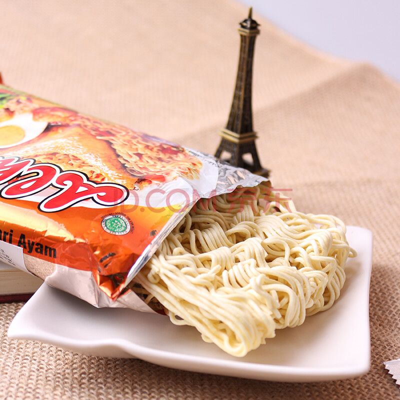 商品相册:【京东超市】印度尼西亚进口 alhami阿乐汉咖哩鸡肉味方便面