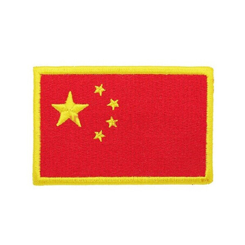迪恪赛威 魔术贴军迷户外用品 国旗标刺绣贴徽章臂章 军迷配饰可搭