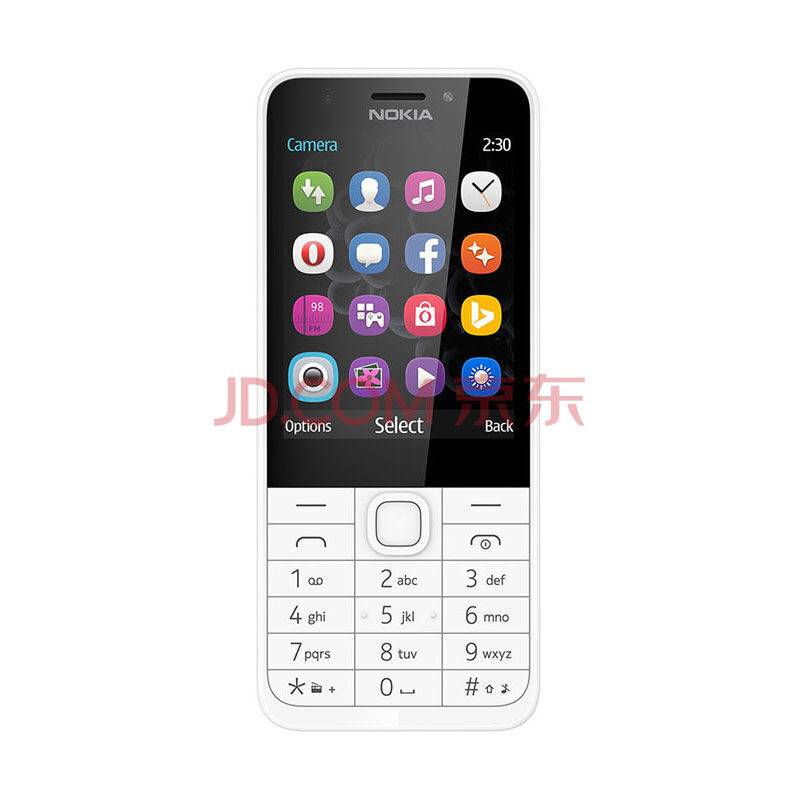 诺基亚(nokia) 230ds 移动联通2g 双卡双待 老人手机老年人手机 银