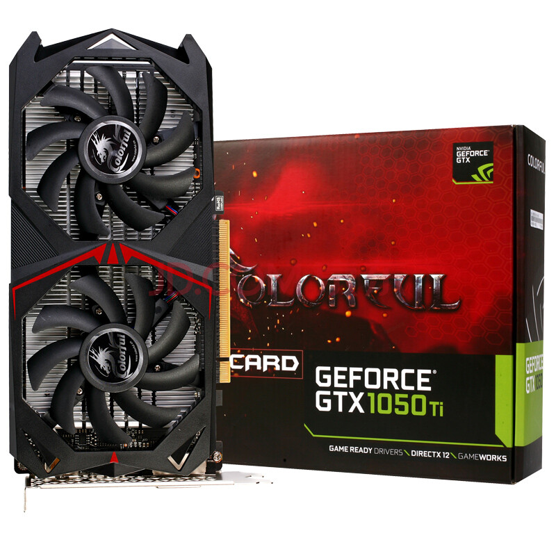 七彩虹(colorful)战斧gtx1050ti-4gd5 gtx1050ti 1328-1442mhz/7000