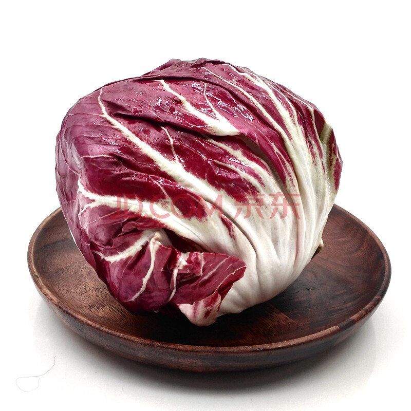 大菜园 落地球生菜 500g 红菊苣 红叶包菜 新鲜蔬菜 日天 红菜