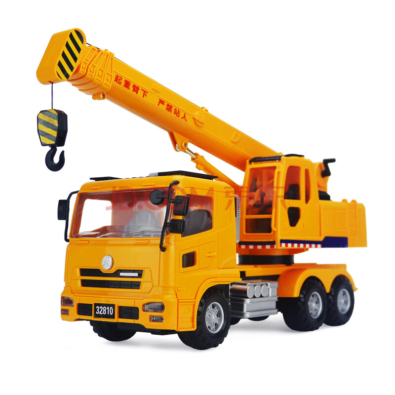 力利lili惯性大吊车儿童玩具车滑行工程车户外亲子男孩生日礼物3-7周