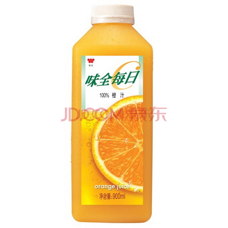 味全每日c鲜橙900ml