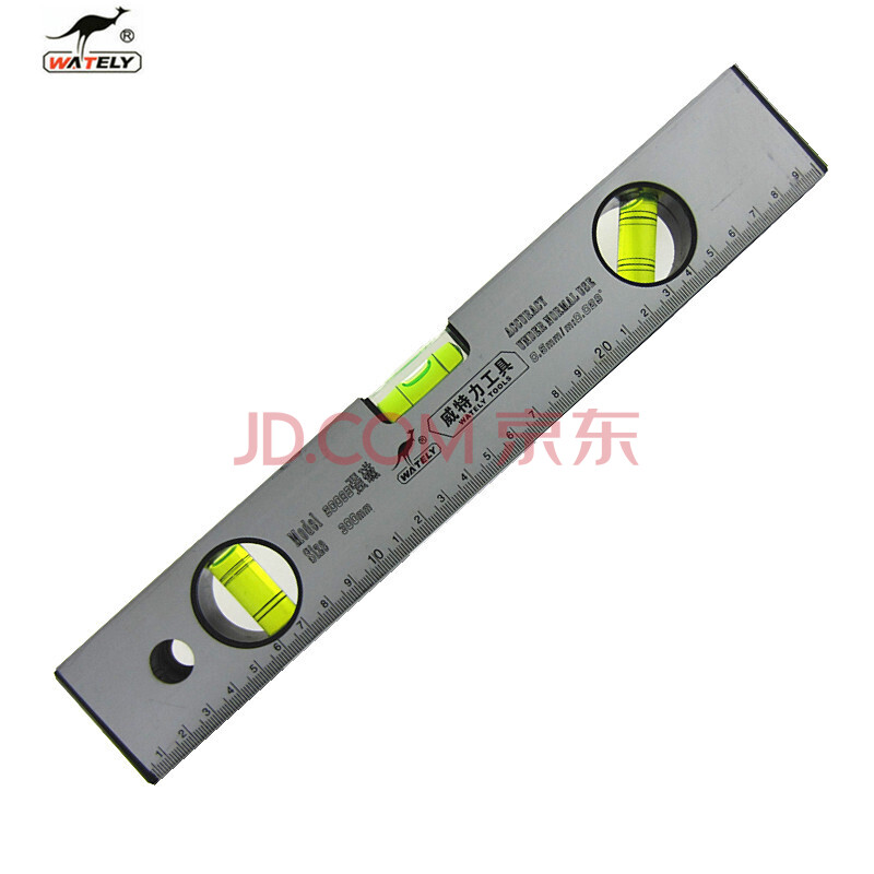 wately/威特力 铝合金水平尺 带磁平水尺 30厘米
