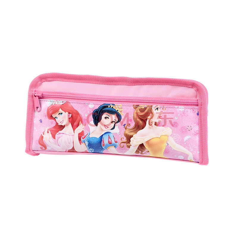 迪士尼(disney)白雪公主铅笔袋女童卡通学生文具收纳袋大容量 ka5617