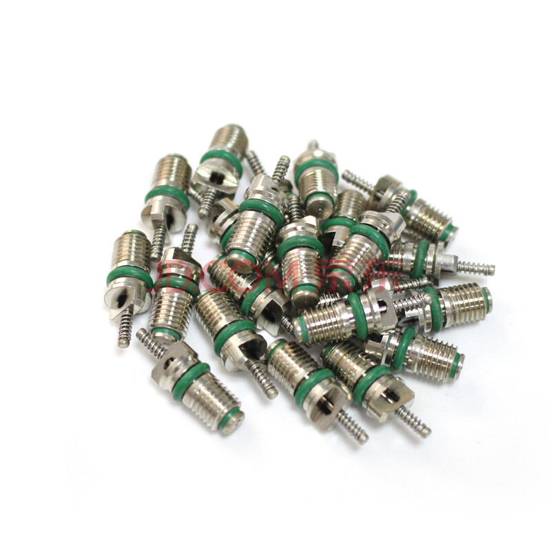 r134a通用气门芯 汽车空调气门芯气门嘴轮胎气门芯耐腐蚀 空调气门芯