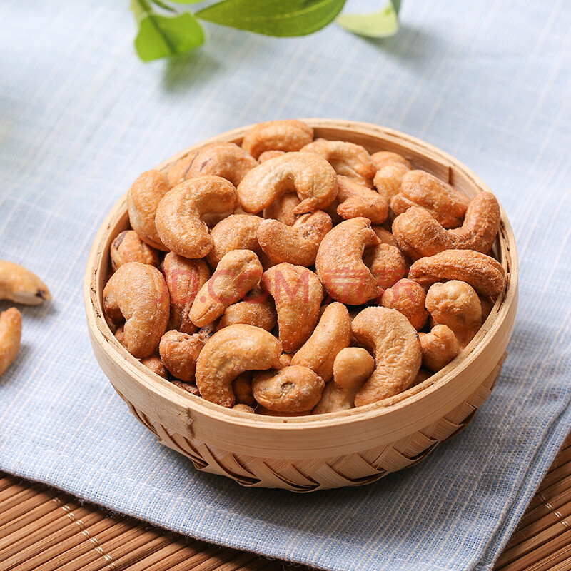 华味亨 盐焗腰果150g/袋 休闲食品 零食 坚果小吃_坚果炒货_休闲食品