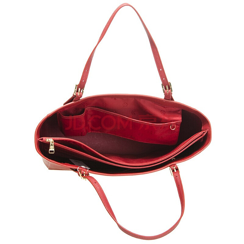 tory burch 托里·伯奇 女士红色牛皮手提包 22149613 966