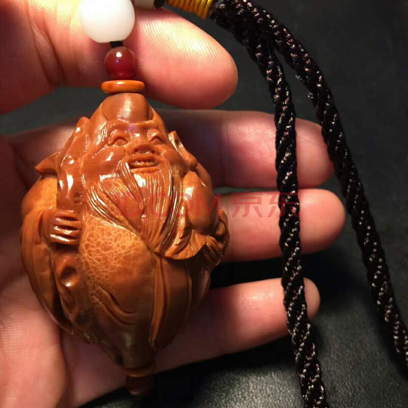 木手串/把件 橄榄核/核桃 聚珑和轩 聚珑和轩橄榄核雕寿星佬大籽橄榄