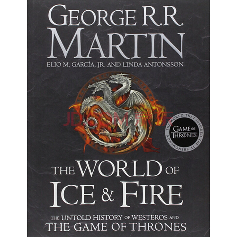 英文原版冰与火之歌的世界 the world of ice and fire
