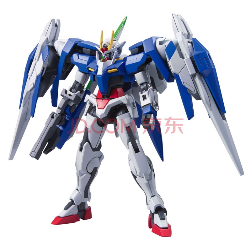 【动漫城】万代bandai hg00高达 1/144拼装敢达模型 玩具 54 00高达
